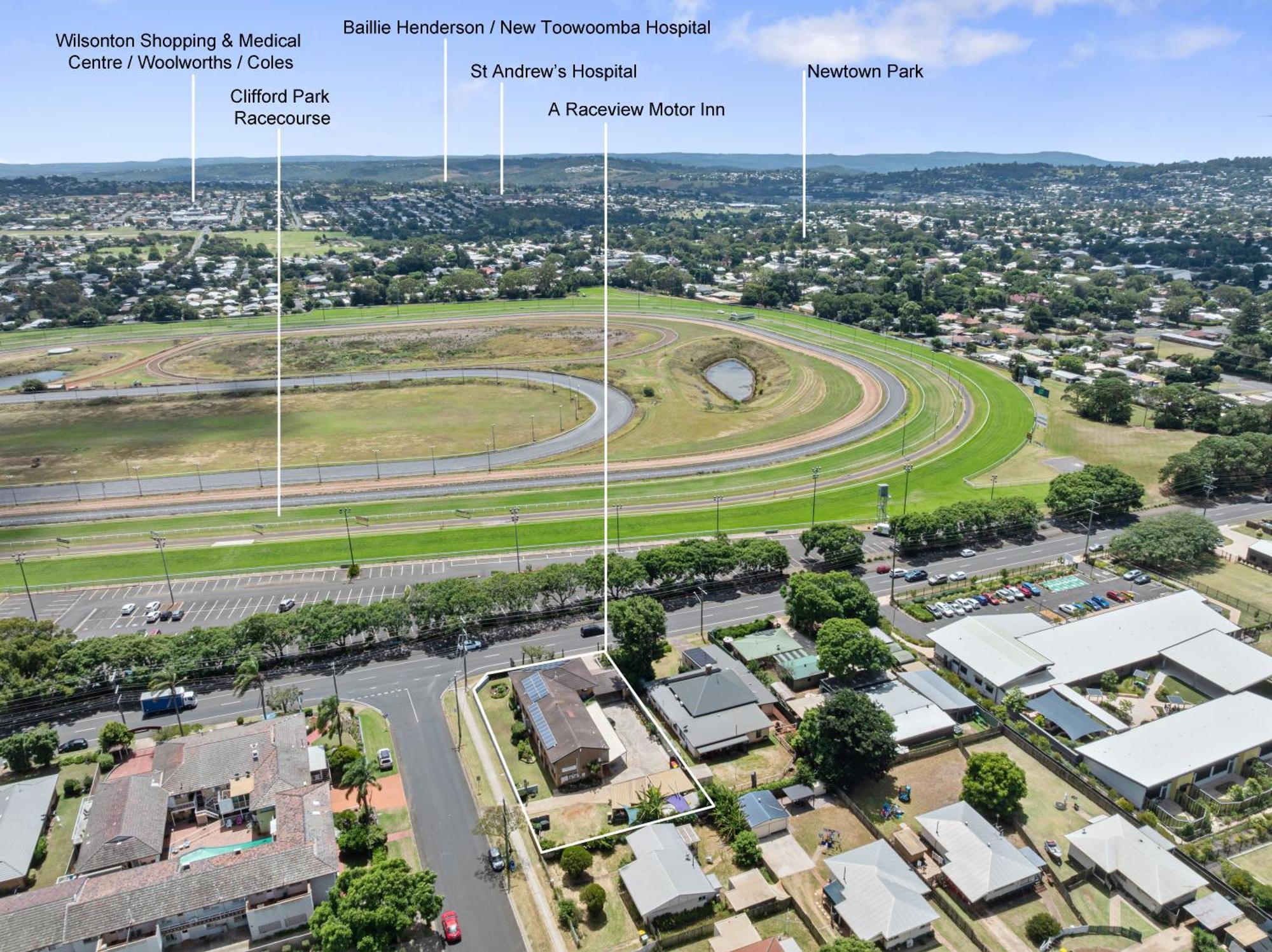 Raceview Motor Inn Toowoomba Exteriör bild